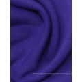 Knitted Cotton Polyester french terry plain dyed fabric